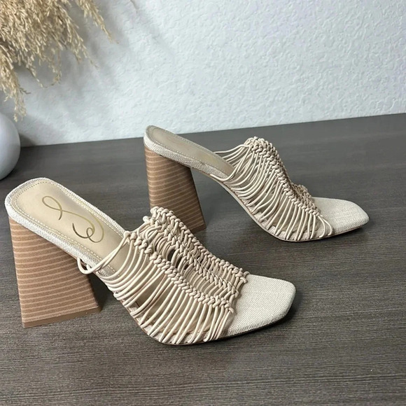 Sam Edelman Laurette Women's Strappy Open Toe Heels - Picture 5 of 12